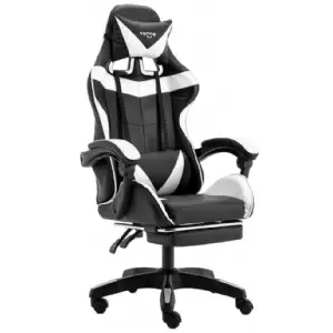 SILLA GAMER VONNE SV-G02 NEGRO/BLANCO