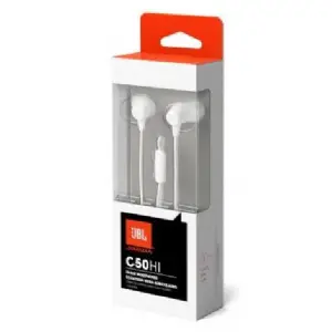 AURICULARES JBL C50HI WHITE