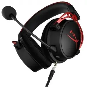 AURICULAR C/MIC HYPERX CLOUD ALPHA GAMING RED