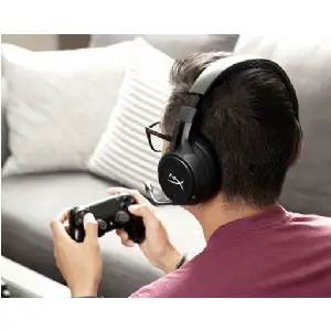 AURICULAR C/MIC HYPERX WIRELESS CLOUD FLIGHT BLACK