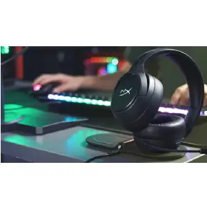 AURICULAR C/MIC HYPERX WIRELESS CLOUD FLIGHT BLACK