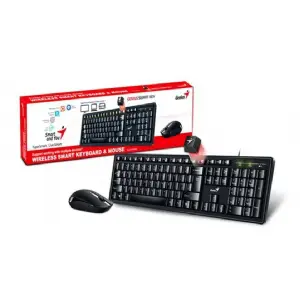 TECLADO Y MOUSE WIRELESS GENIUS KM-8200