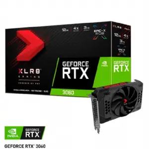 VIDEO GEFORCE RTX 3060 12 GB. PNY SINGLE FAN RGB