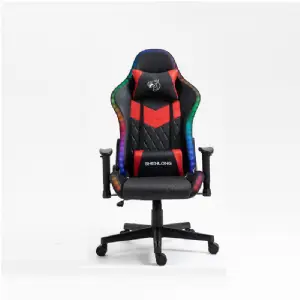 SILLA GAMER SHENLONG RGB NEGRO/ROJO