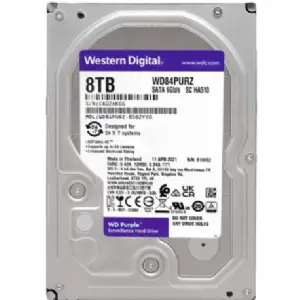 HDD 8 TB. SATA3 WESTERN DIGITAL PURPLE