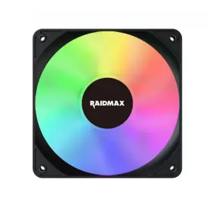 CASE FAN 120MM ARGB PMW RAIDMAX X-AIR BLACK
