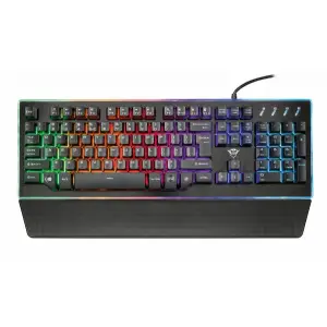 TECLADO GAMER TRUST THURA SEMI ES GXT 860