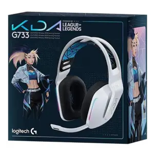 AURICULAR WIRELESS LOGITECH G733 BLACK ED LOL KDA RGB