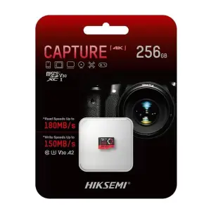MEMORIA MICRO-SD 256 GB. HIKSEMI CAPTURE U3