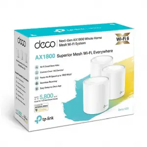MESH TP-LINK DECO X20 AX1800 PACK X3