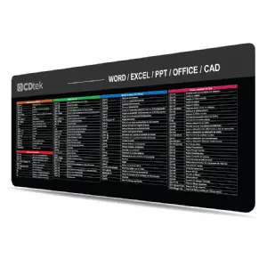 PAD MOUSE DESKPAD 84x38 ATAJOS