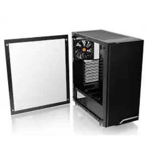GABINETE THERMALTAKE H100 BLACK TEMPERED GLASS