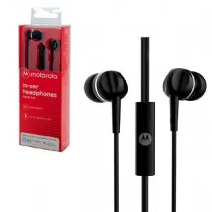 AURICULAR MOTOROLA EARBUDS 105 BLACK