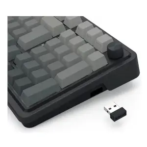 TECLADO REDRAGON EISA MAX K686SP-RGB-MAX GRIS