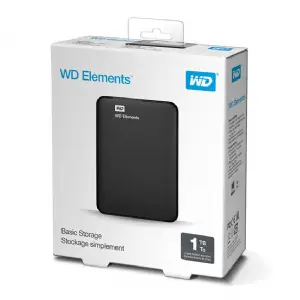 HDD PORTABLE USB 3.0 1 TB. WD ELEMENTS
