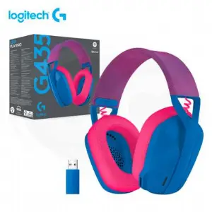 AURICULAR WIRELESS LOGITECH G435 BLUE