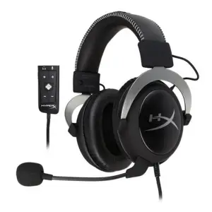AURICULAR C/MIC HYPERX CLOUD II 7.1 GAMING GUN METAL