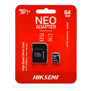 MEMORIA MICRO-SD 64 GB. CLASS 10 HIKSEMI NEO
