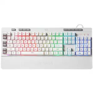 TECLADO REDRAGON K512 RGB SHIVA WHITE