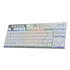 TECLADO REDRAGON HORUS TKL WHITE K622W-RGB-SP