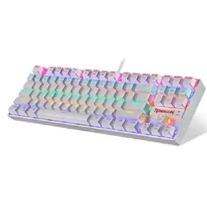 TECLADO REDRAGON K552 KUMARA 2 ES WHITE RAINBOW