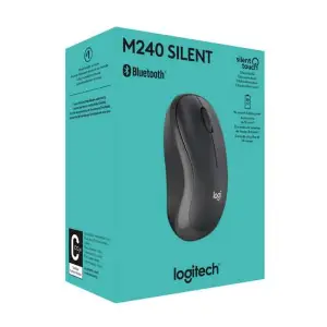 MOUSE BLUETOOTH LOGITECH M240 SILENT BLACK