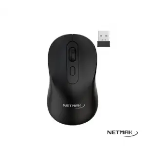 MOUSE BLUETOOTH NETMAK NM-M640 NEGRO RECARGABLE