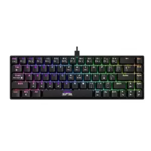 TECLADO RAPTOR FIRECLAW M68 BLACK
