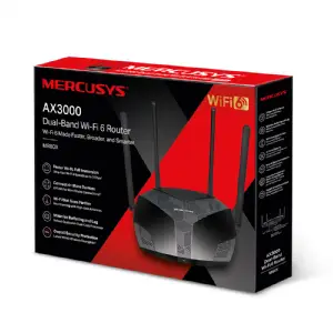 ROUTER WIFI MERCUSYS MR80X AX3000 GIGABIT
