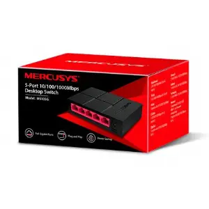SWITCH 5 PORTS GIGABIT MERCUSYS MS105G