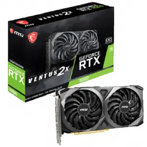 VIDEO GEFORCE RTX 3060 12 GB MSI VENTUS 2X