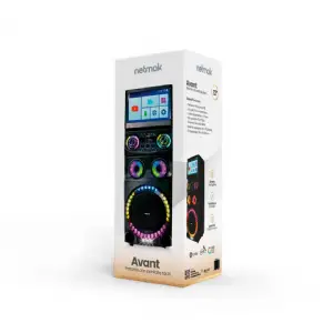 PARLANTE KARAOKE NETMAK NM-AVANT C/ANDROID