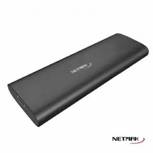 COFRE USB-C P/SSD M.2 SATA/NVME NETMAK NM-CASE-7