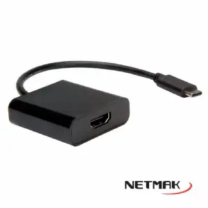 CONVERSOR USB-C A HDMI NETMAK NM-TC66