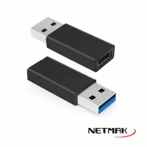 ADAPTADOR USB 2.0 (M) A USB-C (H) NETMAK NM-UC