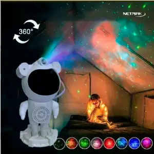 ASTRONAUTA PROYECTOR DE GALAXIAS NETMAK NM-ASTRO