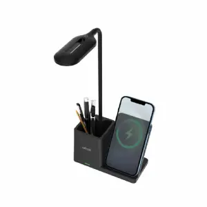 LAMPARA C/BASE INALAMBRICA NETMAK NM-CL15