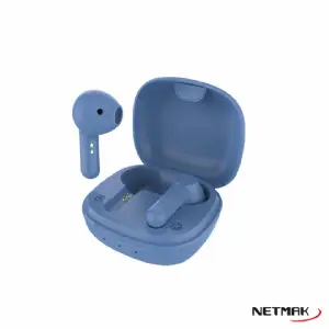 AURICULARES BLUETOOTH NETMAK NM-MIKO-B BLUE