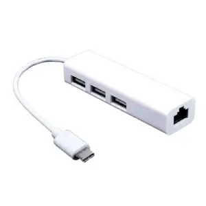 ADAPTADOR USB TYPE C A RED Y 3xUSB 2.0 NETMAK NM-TC40