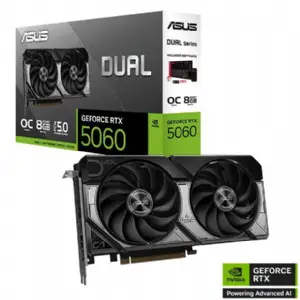 VIDEO GEFORCE RTX 5060 8 GB. ASUS DUAL