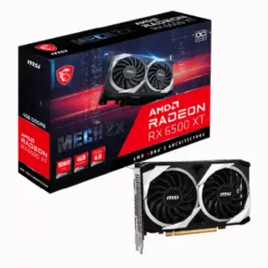VIDEO RADEON RX 6500XT MECH 2X 4 GB OC