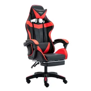 SILLA GAMER VONNE SV-G03 NEGRO/ROJO
