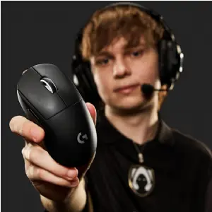 MOUSE WIRELESS LOGITECH G PRO X SUPERLIGHT 2C BLACK