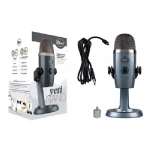 MICROFONO BLUE YETI NANO SHADOW GREY