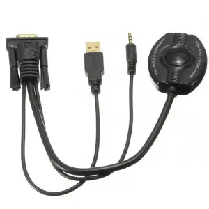 CONVERSOR VGA A HDMI C/AUDIO NM-C63