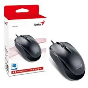 MOUSE OPTICO GENIUS DX-120 BLACK USB