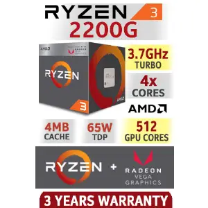 MICRO AMD RYZEN 3 2200G 3.5 GHz AM4 VEGA