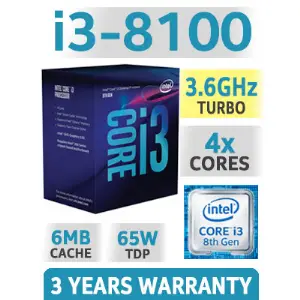 MICRO INTEL CORE I3-8100 3.6 GHz S.1151