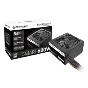 FUENTE ATX 600W THERMALTAKE SMART WHITE 80 PLUS
