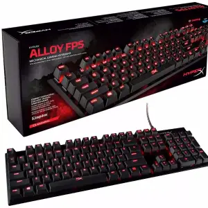 TECLADO HYPERX ALLOY FPS PRO MECANICO CHERRY BLUE
